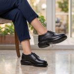 کفش چرم زنانه مدل تیارا بندی - تصویر 4