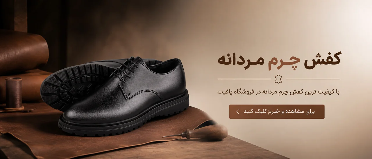 بهترین روش خشک کردن کفش چرم خیس 2 کفش چرم مردانه